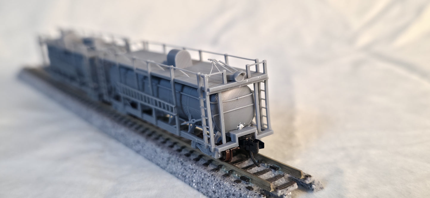 N Scale Southern Pacific Fire Train