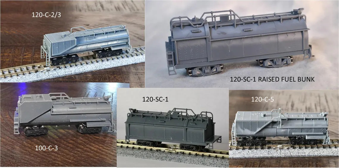 N Scale Southern Pacific Mk-7/8/9 Mikado Pacific Lines Kit