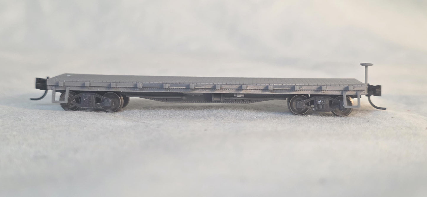 N Scale Southern Pacific F-50-5/8/9/10/12 Flat Car 3d printed kit