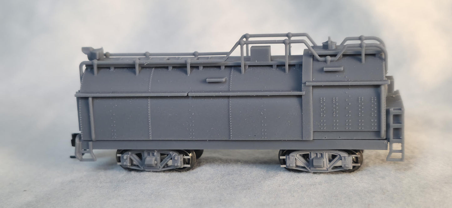 N scale Southern Pacific 120-SC-1/2/3/4/5/6 Whaleback tender 3d printed kit
