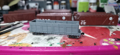 N Scale Southern Pacific F-50-5/8/9/10/12 Flat Car 3d printed kit