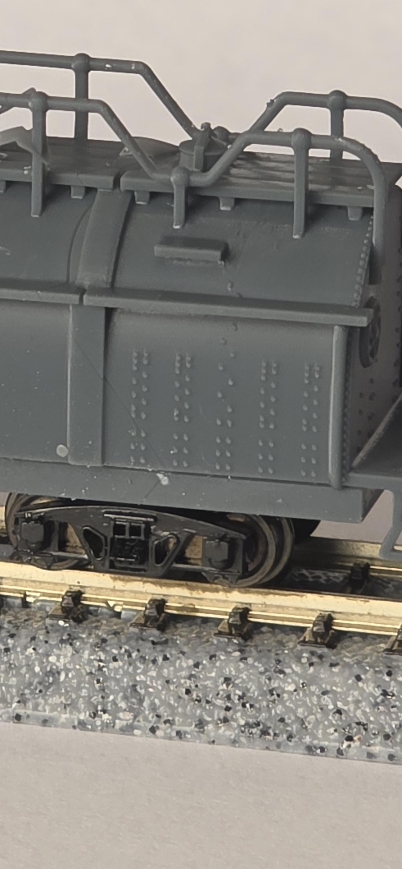 N scale Southern Pacific 120-SC-1/2/3/4/5/6 Whaleback tender 3d printed kit