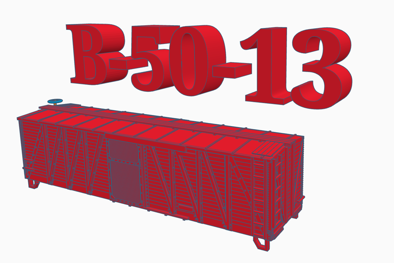 N Scale SP B-50-8/10/11/12/13/14 boxcars