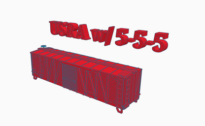 N Scale SP B-50-8/10/11/12/13/14 boxcars