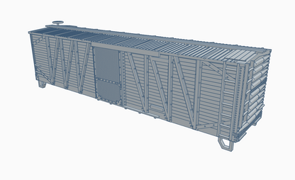 N Scale SP B-50-8/10/11/12/13/14 boxcars