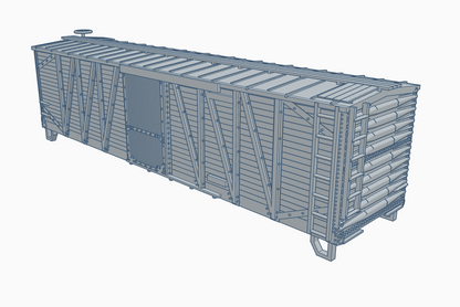 N Scale SP B-50-8/10/11/12/13/14 boxcars
