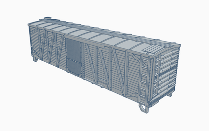 N Scale SP B-50-8/10/11/12/13/14 boxcars