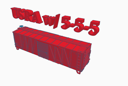 N Scale SP B-50-8/10/11/12/13/14 boxcars