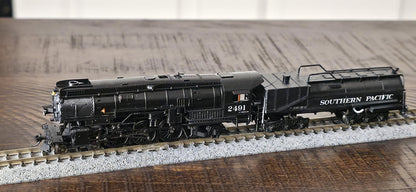 N scale Southern Pacific P-8/P-10 locomotive shells with tender options
