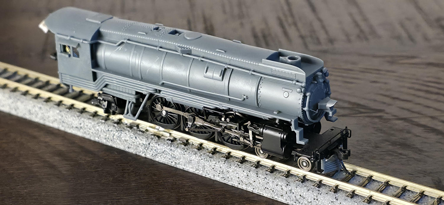 N scale Southern Pacific P-8/P-10 locomotive shells with tender options