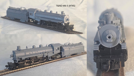 N Scale Southern Pacific T&NO Mk-5 Mikado Kit