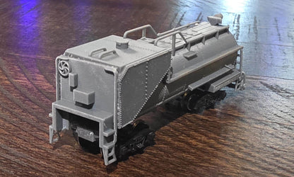 N scale Southern Pacific 100-C-3/4/5/6 tender 3d printed kit